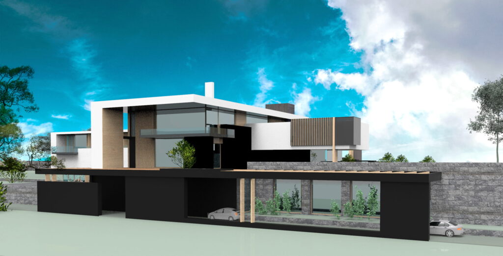 Arhitektura luksuzne vile Fruška Gora - Moderni materijali 2