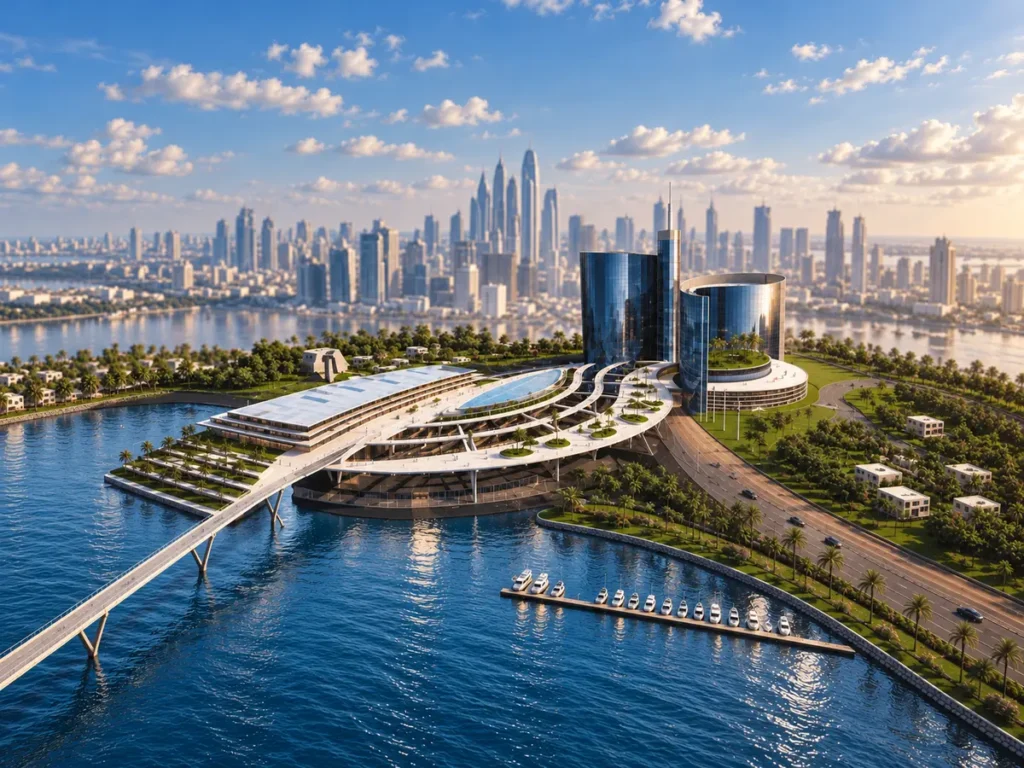 Hotel i poslovni kompleks uz vodu u Dubaiju